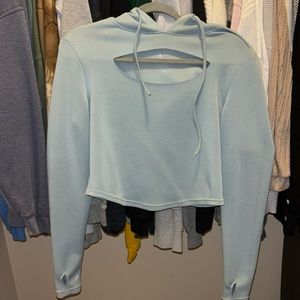 Like new Buff Bunny Crop Hoodie